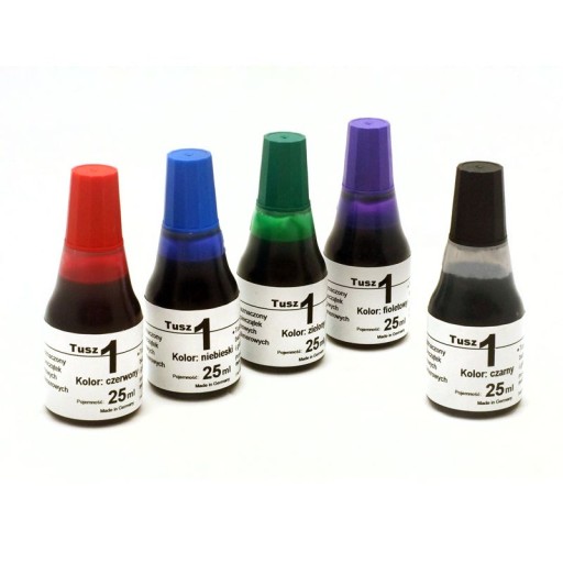 ATRAMENT PRE POLYMÉROVÉ PEČIATKY ČIERNA 25 ML COLOP 1