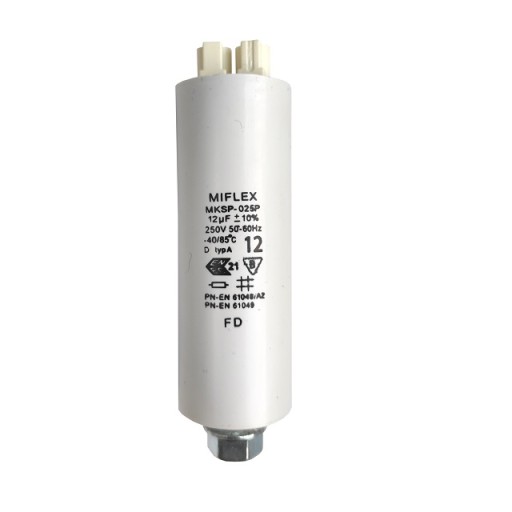 MKSP-025P kondenzátor 12uF+/-10% 250V Miflex