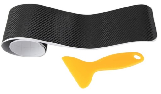 OCHRANNÁ FÓLIA KRYT NÁRAZNÍKA 104CM CARBON