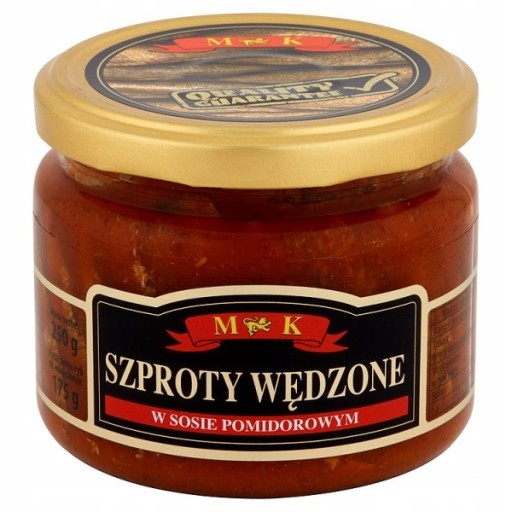 MK šprota údená v paradajkách 250 g