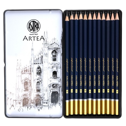 ASTRA ARTEA Sada ceruziek na kreslenie 12 ks