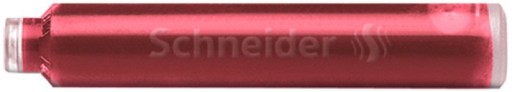 Náplne do plniaceho pera SCHNEIDER RED