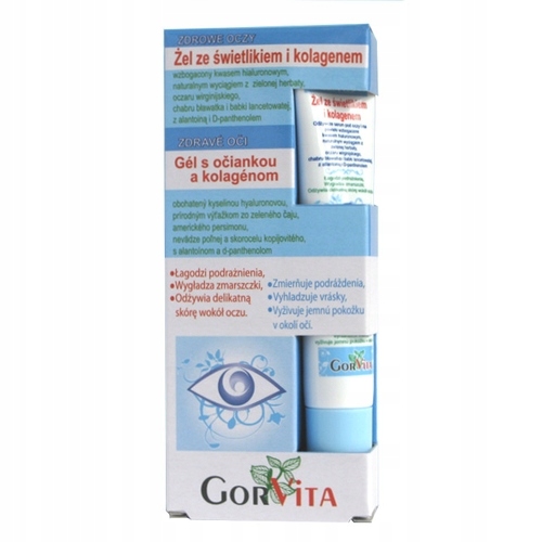 GORVITA GÉL S OČINOU A KOLAGÉNOM POD OČAMI