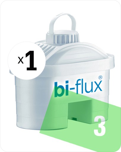 FILTRAČNÁ KONVIČKA NA VODU + 1x BI-FLUX LAICA ČÍRA NÁPLŇ 2,3L