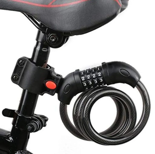 B2 ZÁMOK NA BICYKEL, ZÁMOK S RÚČKOU, VLASTNÝ KÓD