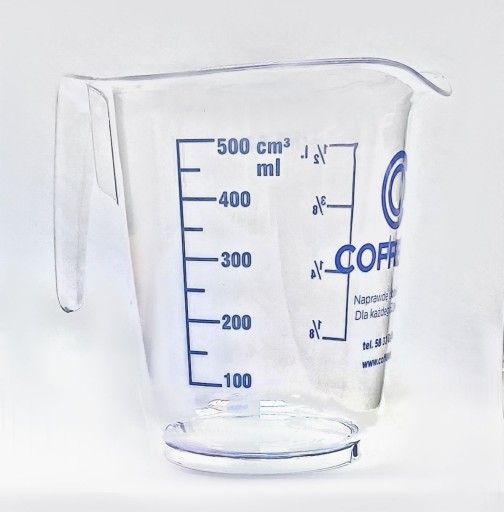 Plastová odmerka 500ml Coffema