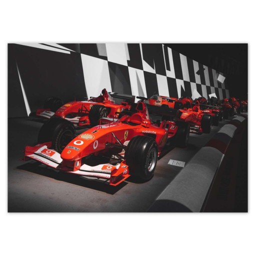 Nálepky A5 LEVEL Formula 1 F1