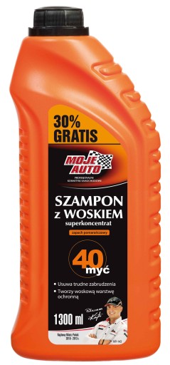 AUTOŠAMPÓN S VOSKOM 1000ML - MOJE AUTO