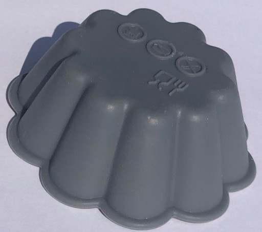FORMY SILIKÓNOVÉ 3 ks NA MUFFÍNY OLDMAN MUFFINY MUFFINY 7x5 cm