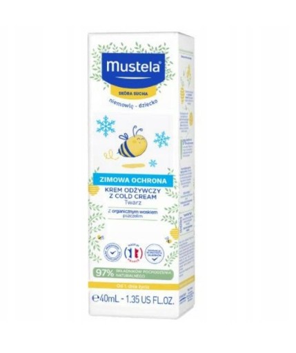 MUSTELA BEBE-ENFANT COLD CREAM výživný krém proti chladu