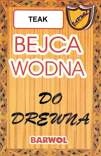 Moridlo na vodnej báze na TEAK drevo