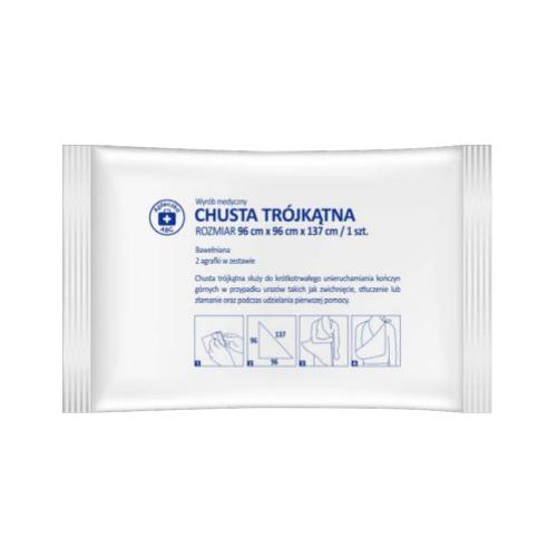 Lekárnička ABC Trojuholníková šatka 96cm x 96cm x 137cm