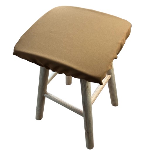 Štvorcový vankúš na stoličku 30x30 CAMEL