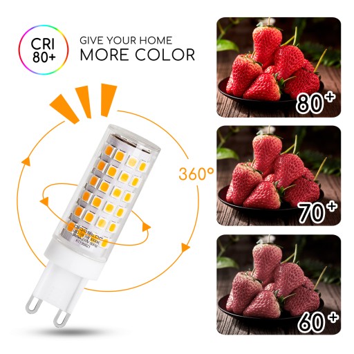 G9 LED kapsulová žiarovka 3,5W malá CORN kukurica 350Lm teplá biela 3000K