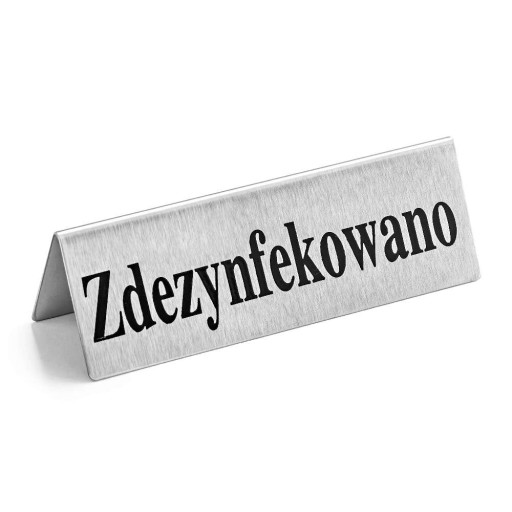 TABUĽKA INFORMAČNÁ TABUĽA DEZINFEKOVANÁ FORGAST
