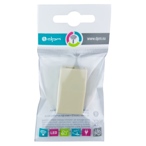 RJ45 DPM konektor zásuvka-zásuvka