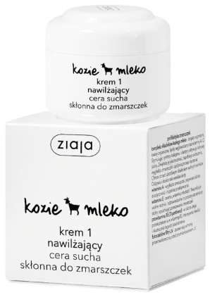ZIAJA KOZIE MLIEKO hydratačný krém na tvár 50 ml