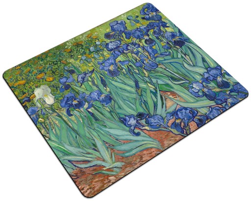 Prestieranie Irises Vincent Van Gogh 24x19cm