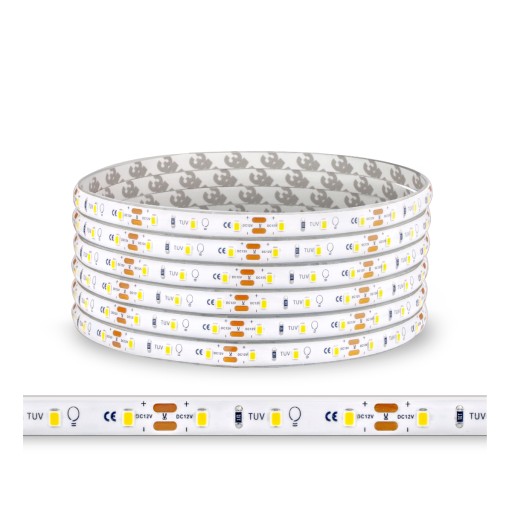 60LED PÁS 12V/DC 2835 IP67 4000K 6W/m CRI90+ VODEODOLNÝ / 1 METER