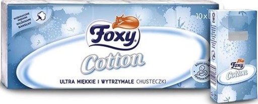 Bavlnené obrúsky, 4 vrstvy. 10 ks.