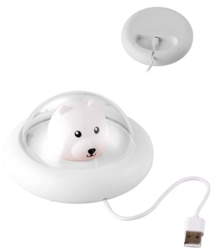 BEZDRÔTOVÁ Silikónová Soft LED nočná lampa pre DETI BEAR BEAR BEAR BEAR