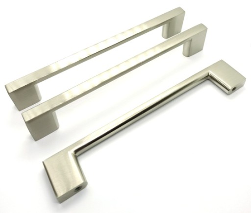 MODERNÁ NÁBYTKOVÁ KĽÚČKA L-96MM INOX TECHNO