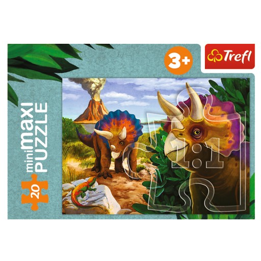 MINIMAXI HÁDANKA PRESKÚMAJTE SVET DINOSAUROV