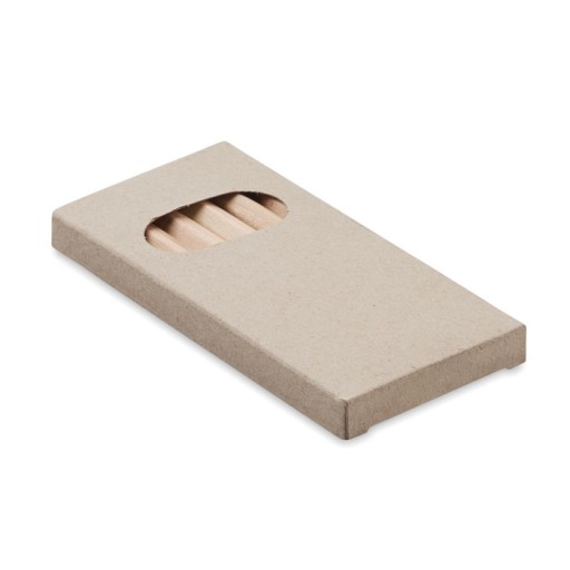 Sada mini pasteliek Ceruzkové pastelky 6 kusov Detská škola