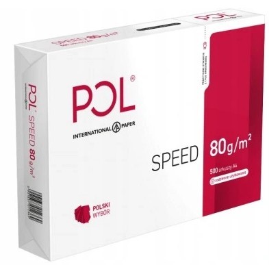 UNIVERZÁLNY KANCELÁRSKY KOPÍROVACÍ PAPIER PRE A4 POLSPEED TLAČIAREŇ 500 listov