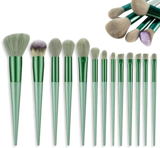 Sada 13 profesionálnych štetcov na make-up + puzdro