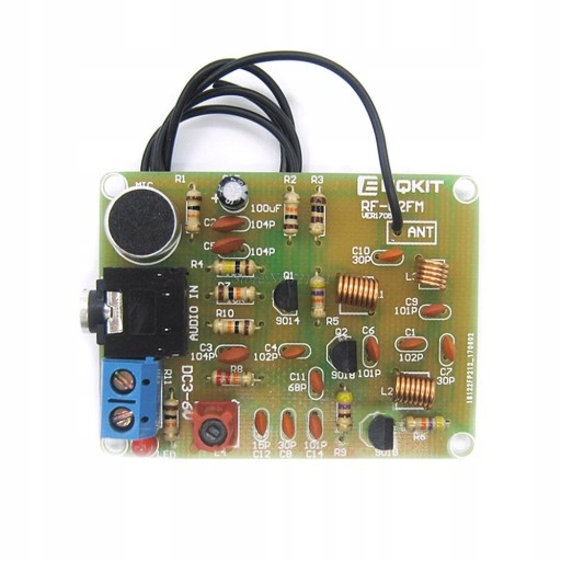RF-02FM DIY VYSIELAČ 88-108MHz FM (KIT)