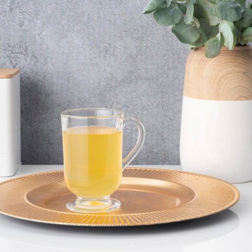 Pohár na latte, sklenený hrnček s uškom, Altom Design Werona, 310 ml