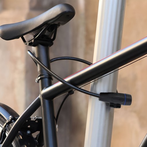 BIKE LOCK BIKE LOCK KÁBEL S KĽÚČOM DLHÝ 1 meter