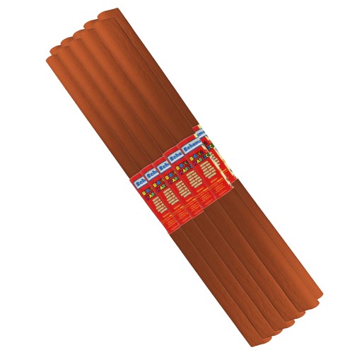 CRIPPED hodvábny papier 10 ROLČIEK HNEDÝ 27