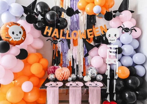 Halloweenska dekorácia na zavesenie kostry