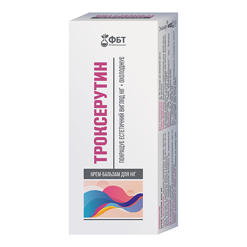 FBT TROXERUTIN KRÉM BALZAM NA NOHY NA kŕčové žily 75ml
