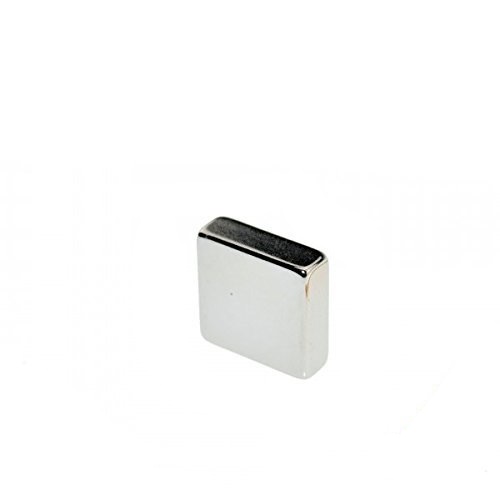 NEODYMOVÉ MAGNETY 10x10x4 mm 1 ks. Tanierový typ super STRONG N42