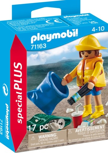 Postavička aktivistu City Life Playmobil ekológa