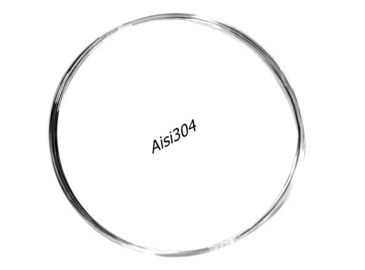 Nerezový drôt AISI304 chróm-nikel Soft fi 1,0 mm - 10 m na modelovanie