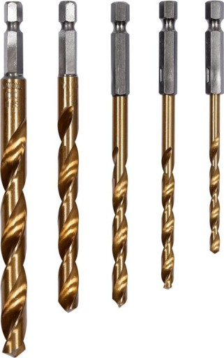 Vrtáky Yato Titánový šesťhranný kovový vrták 4-10 mm