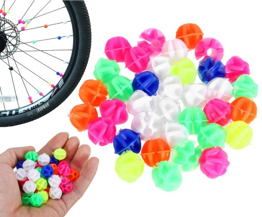 Lúčové perly, FAREBNÉ BICYKLE, 36 ks