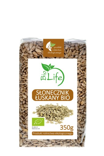 BioLife Eco lúpané slnečnicové semienka 350 g