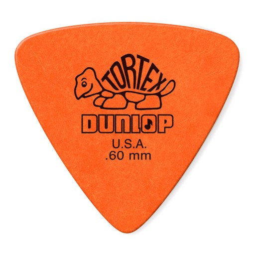 Gitarové trsátko Dunlop Tortex Triangle 0,60 mm oranžové