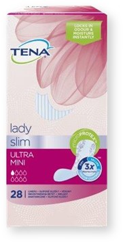 Príspevok anat. TENA Lady Slim Ultra Mini 28 ks.