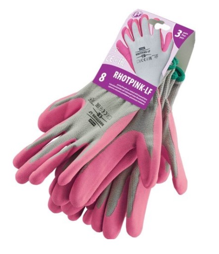Rukavice Reis Rhotpink-PU RW veľkosť 8 - M 1 pár