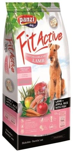 PODĽA HMOTNOSTI Fit Active Dog Hypoalergénny Lamb monoproteín dospelý pes 1 kg