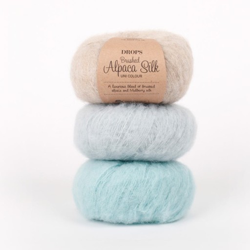 Priadza Drops Brushed Alpaca Silk 04 svetlo béžová