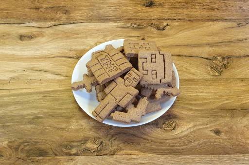 Forma na orezávanie tváre Minecraft 3 9 cm