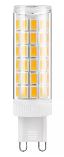 LED žiarovka G9, silná 10W, studená biela, 6000K