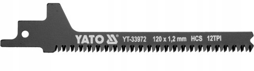 YATO HCS PÍLOVÝ LIST 120MM 12T PRE KRUHY YT-33972